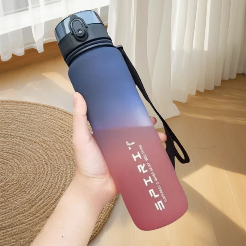 500ML/650ML/1000ML Large Capacity Sports Bottle