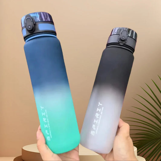 500ML/1000ML Large Capacity Sports Water Bottle