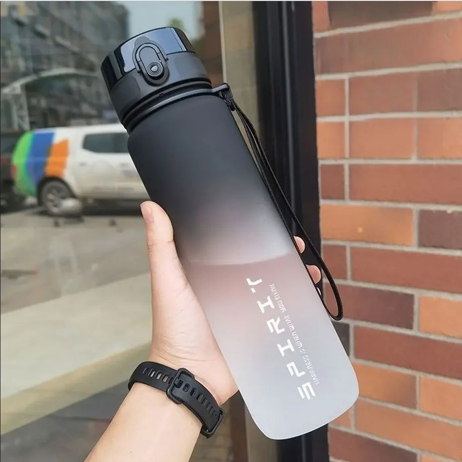 500ML/1000ML Large Capacity Sports Water Bottle