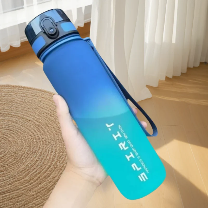 500ML/650ML/1000ML Large Capacity Sports Bottle