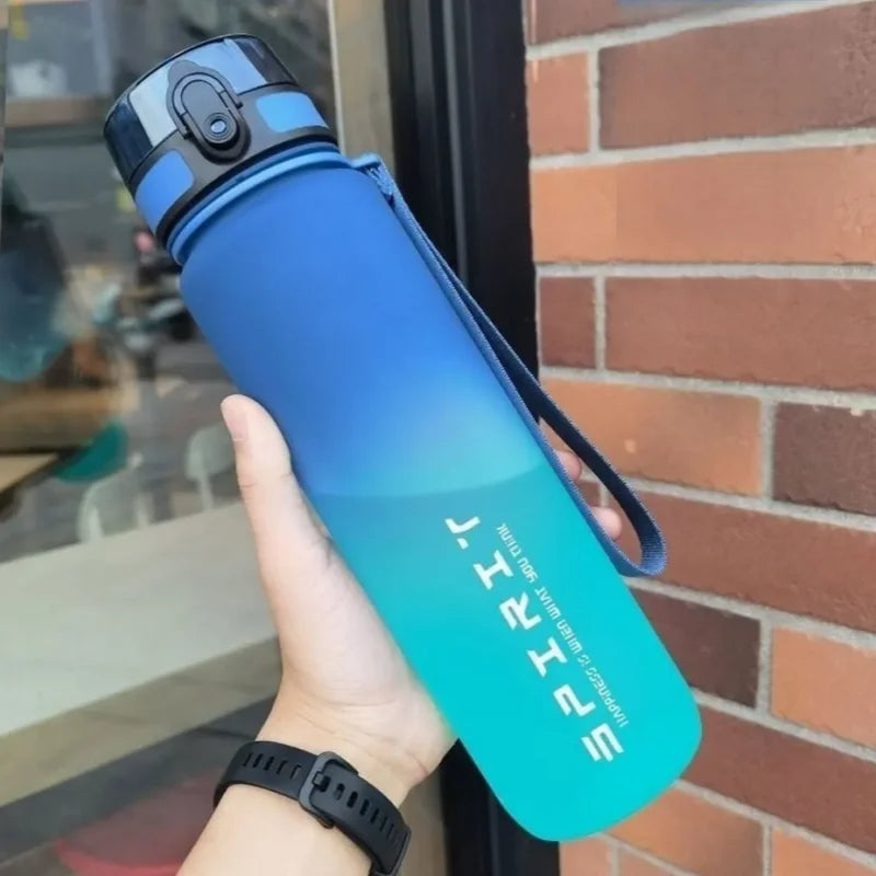 500ML/1000ML Large Capacity Sports Water Bottle